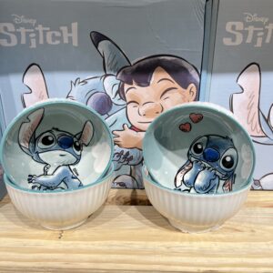 Stitch Ceramic 4 pc Bowl Set